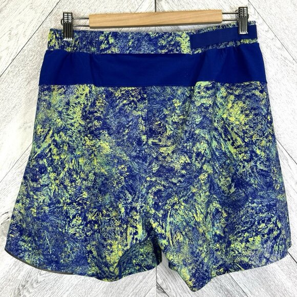 Lululemon Surge Shorts 6" Lined Mens Size Large Performance Running Seawheeze - Picture 2 of 4